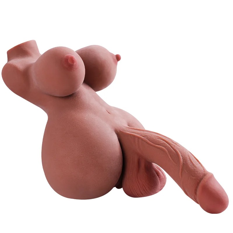 imgi 176 18KG Mini Futa Sex Doll Torso Masturbator mit Riesigem Dildo Sexspielzeug 13 1