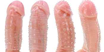 4er Pack Dick Sleeve – Silikon Transparente Wiederverwendbare Peniskondome für Intensive Stimulation Penishülle 10 2f9cgwjr 10434