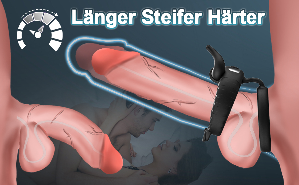 Penisring Vibrator mit Fernbedienung Klitoris G Punkt Stimulator Sex Silikon Ring Mann Cockring Vibrator Hoden Penis Massagegerät Lang Hart Erektion Hilfe 11 483ggc0v 9954