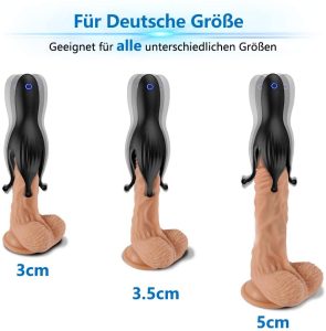 Penis Vibratoren, Eichel Vibrator Penis Trainer Massager Sexspielzeug Masturbator für Männer, Klitorisstimulator und Nippel Vibratoren für Frauen, Schwarz 7 5ea2m57w 14665