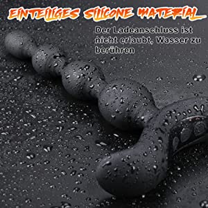 Silikon Elektrostimulation Analplug Vibratoren mit 10 Vibrationmodi und 6 Stromschlagmodi Buttplug Prostata Stimulator 10 5r1f3hyn 4839