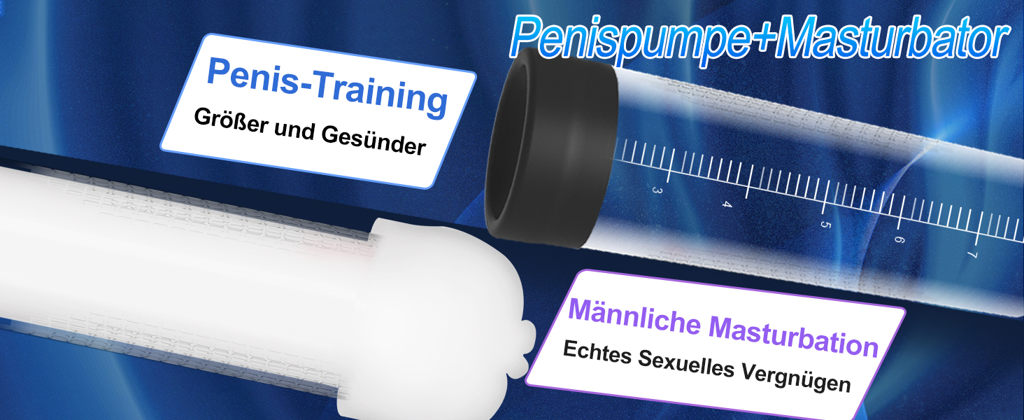Elektrische Penispumpe Pennis Erektion Penisvergrößerung, Realistischer Masturbator Cup mit 6 Saugstufen 10 Vibrationen 14 7fiwwwlp 9768
