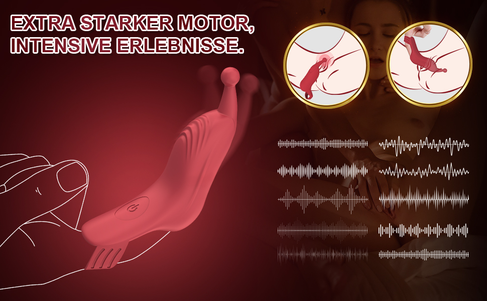 Hochfrequenz G-Punkt Vibratoren für Sie Klitoris, Silikon Klassische Vibrator mit 10 Vibrationsmodi Wasserdicht Paar-Vibratoren Erotik Sexspielzeug für Vaginal, Brustwarzenstimulation 7 7me6nkhg 12449