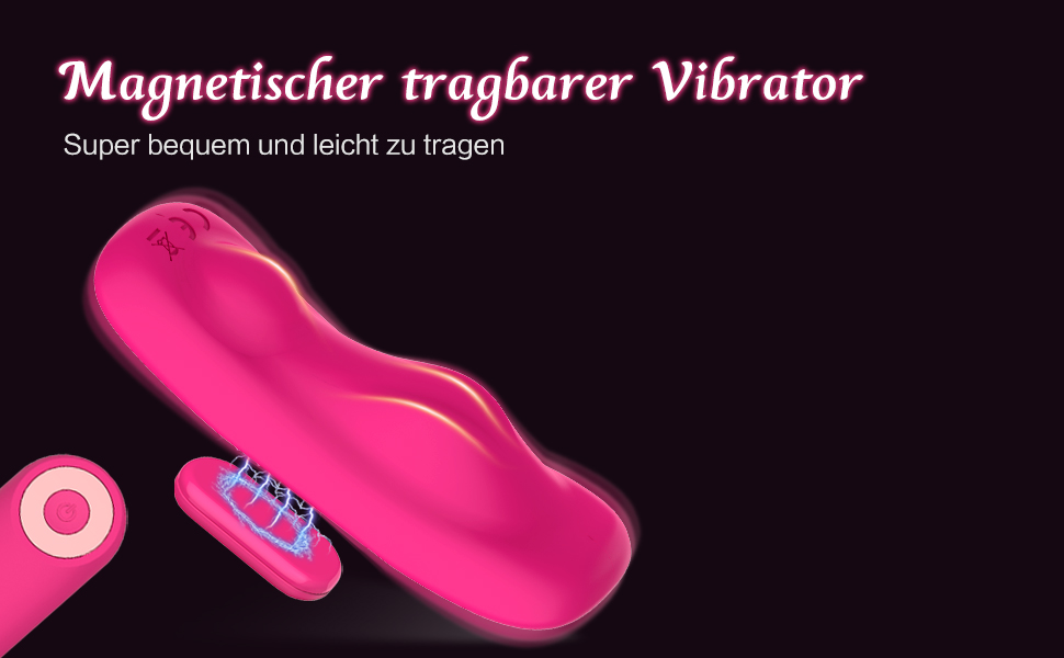 Butterfly Vibrator mit Fernbedienung, Slip Paarvibrator mit Magnetclip 7 9ad221gz 5872