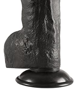 Deluxe XXL Riesen Dildo Goliath, 1 kg schwere, extra große Penisnachbildung mit extra starkem Saugnapf, ausgeprägter Eichel und 31 cm Länge 11 bibtan6s 992