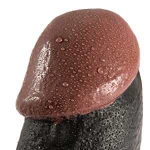 Deluxe XXL Riesen Dildo Goliath, 1 kg schwere, extra große Penisnachbildung mit extra starkem Saugnapf, ausgeprägter Eichel und 31 cm Länge 13 bibtan6s 995