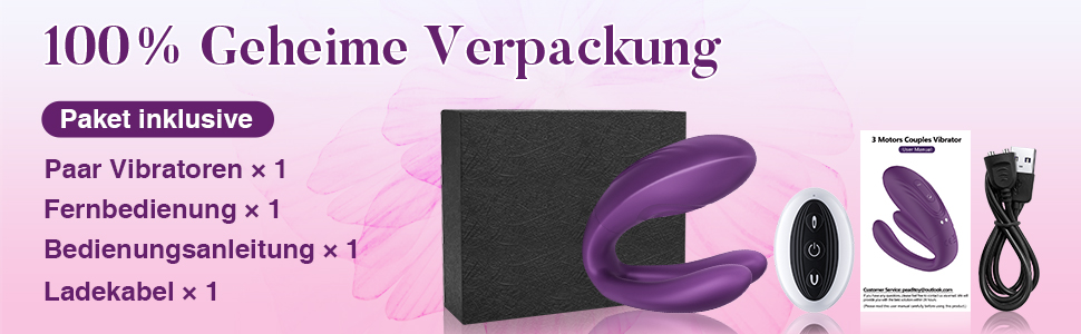 Paar Vibratoren für Sie Klitoris und G-punkt Vibrator mit 11 Schlagmodi und 11 Vibrationsmodi 3 Motoren Dildo Vibratoren Partner Erotik Sexspielzeug Stimulator mit Fernbedienung für Paare und Frauen 13 bql8h0rz 12463