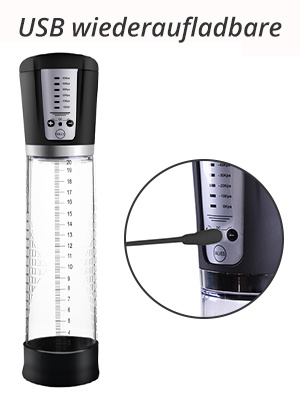 Elektrisch Penispumpen Penis Vergrößern Luftdruckgerät Vakuumpumpe 9