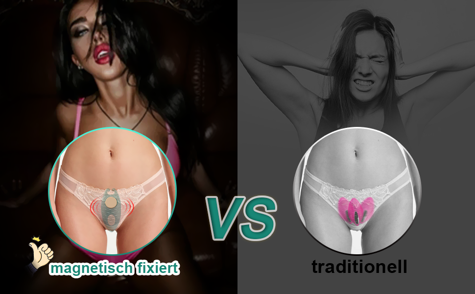 Butterfly Vibratoren mit Fernbedienung, Slipvibrator mit Magnetclip 7 gylsmq0q 12227