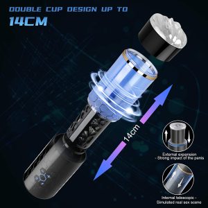 Elektrisches Sportmassagegerät Zubehörset, automatisches Massagegerät, Schubmassagegerät und Rotationsfunktion, 5 Geschwindigkeiten und 6 Modi 6 h67nl06a 15130