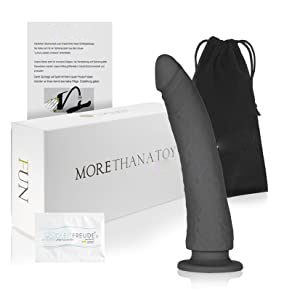 Deluxe Silikon Dildo mit Saugnapf für vaginal- und Analsex 14