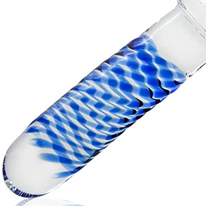 Glasdildo mit Griff Kristall Penis Anal Dildo Butt Plug 12 io3asg3l 1793