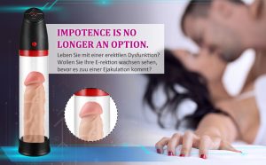 Penispumpe -Männer Sexspielzeug Vakuumpumpe männliches Trainingsgerät für Vergrößerung der Peniserektion mit zusätzliche Aufsätzen und Penisring auch für Anfänger, 4 Saugstufen 4 ip9s4h4y 13177