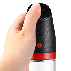 Penispumpe -Männer Sexspielzeug Vakuumpumpe männliches Trainingsgerät für Vergrößerung der Peniserektion mit zusätzliche Aufsätzen und Penisring auch für Anfänger, 4 Saugstufen 7 ip9s4h4y 13180