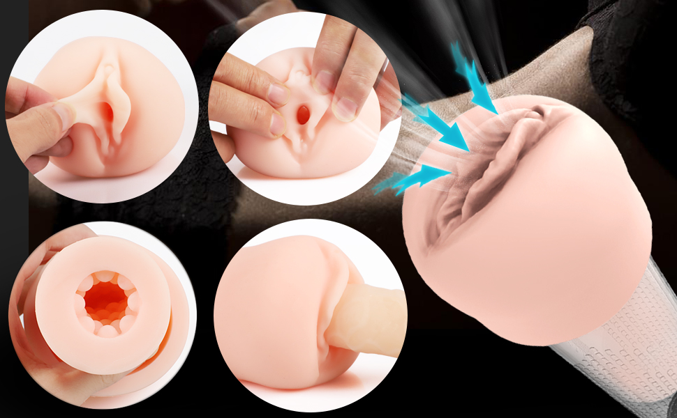 Elektrische Penispumpen, Sexspielzeug für Männer Erektion Penisvergrößerung, 4 Saugstufen Penis Vakuumpumpe Masturbator für Mann 8