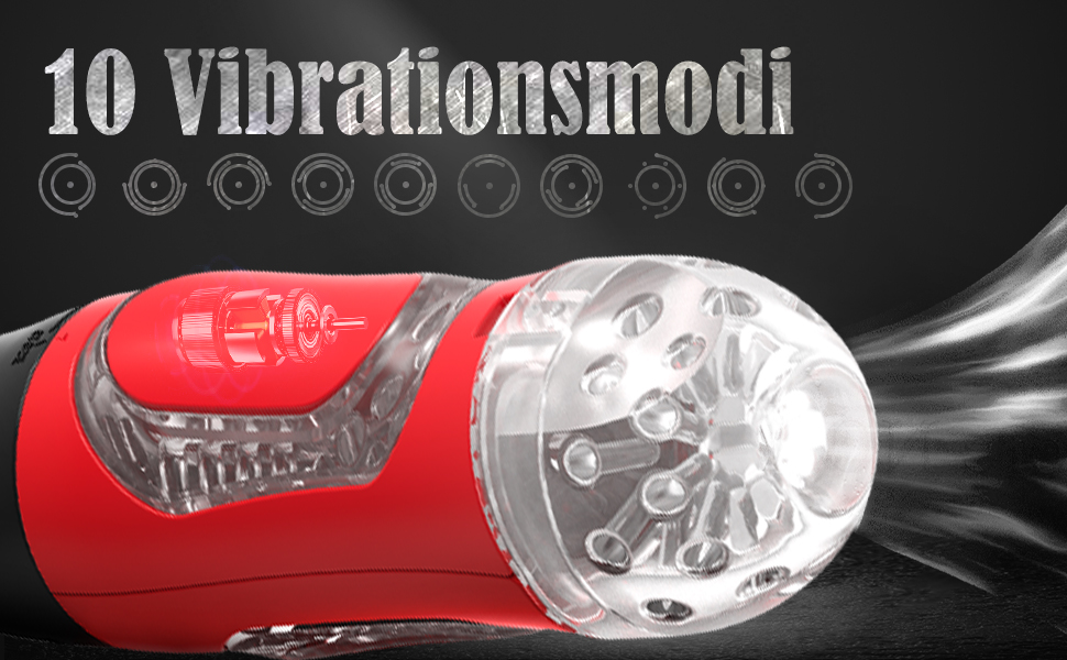Masturbieren für Männer, Elektrischer Masturbator mit 10 Vibrationsmodi, Taschenmuschi Penisvibrator mit 4 Saugmodi, Automatischer Masturbator Cup Blowjob Sexspielzeug für Männer Paare 8 ke3nivnu 14519
