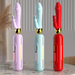 Impact Stick Teleskoppistole Maschine Masturbator Vibrator Massagestab 23