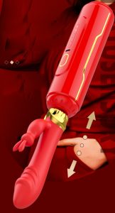 Impact Stick Teleskoppistole Maschine Masturbator Vibrator Massagestab 30