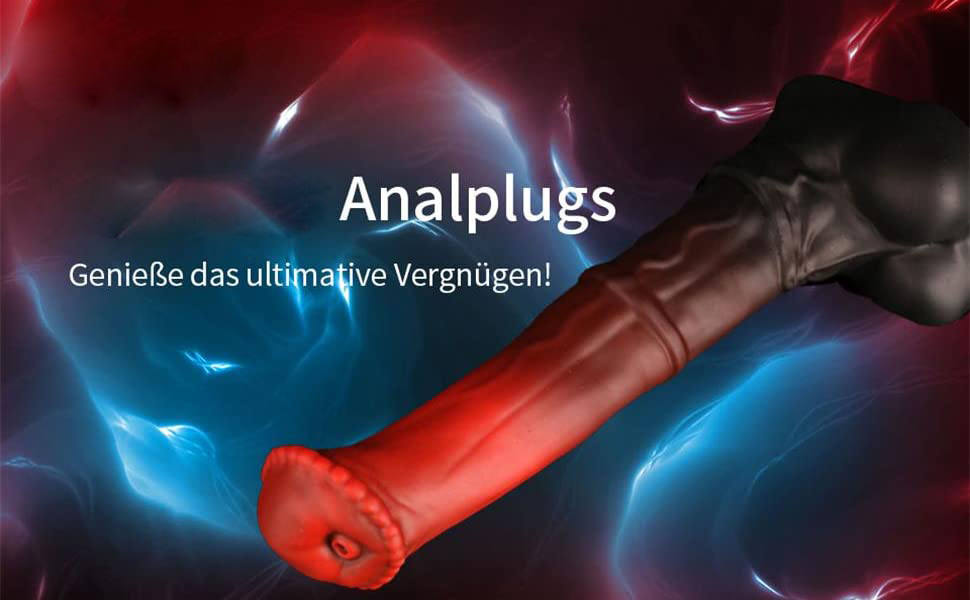 Analplugs in Silikon Analdildos, Butt Plug für Anfänger und Fortgeschrittene in Größer L(Länger-30cm/ 11,8in) 8 ms37hvqc 3296