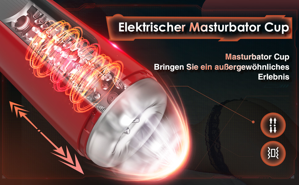 Automatischer Elektrischer Männlicher Masturbator Cup mit 7 Teleskopmodi 7 Vibrationsmodi Realistischer 3D Vagina Masturbieren Mann Pussy Sex Toy Penis Stimulator Oral Blowjob Sexspielzeug für Männer 8 nek7mbig 14343