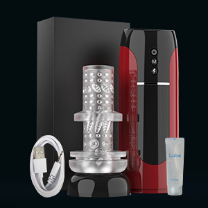 Automatischer Elektrischer Männlicher Masturbator Cup mit 7 Teleskopmodi 7 Vibrationsmodi Realistischer 3D Vagina Masturbieren Mann Pussy Sex Toy Penis Stimulator Oral Blowjob Sexspielzeug für Männer 12 nek7mbig 14347
