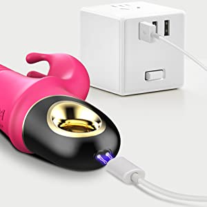 G-punkt Vibratoren für Sie, Teleskopisch Klitoris Vibratoren mit 10 Stoß Vibrationsmodi, Realistischer Dildo rabbit Vibrator, 10 o4u1gz3i 8377