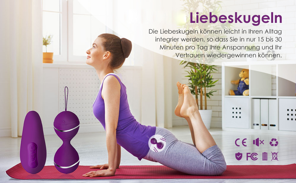 Liebeskugeln mit Vibration Bullet-Vibratoren drahtlose Fernbedienung Adult Sexspielzeug Vibrator 8 p4v12b1c 7774