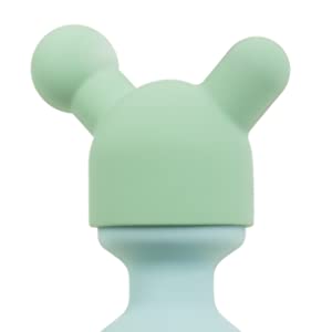 Deluxe Magic Wand Massagegerät „Kraftprotz“(20cm), Silikon Massage-Stab mit Klitoris Massage-Aufsatz 13 pdindz3i 6257