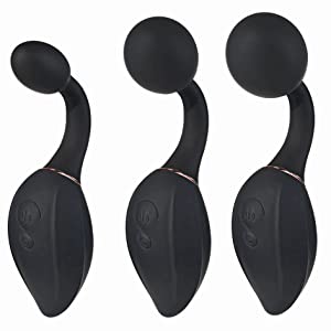 Deluxe Anal-Vibrator, elektrischer Analplug aufblasbar zur Prostata- & G-Punkt Stimulation 11 pefnpi30 4071