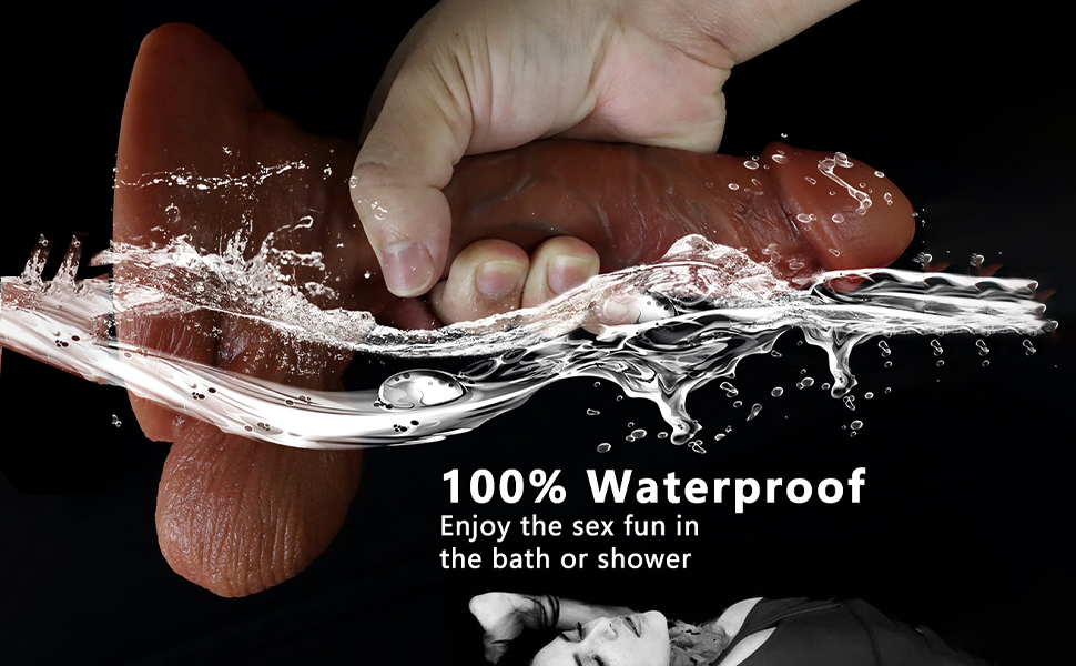 Silikon Realistischer Dildo mit Saugnapf Analplug Vagina G-Punkt Stimulieren XL Analdildo SM Klassische Dildo Homosexuell Buttplug Anal 9