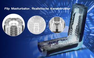 Extra Langer Innerer 7-frequent Vibrierender Selbstreinigender Masturbator 8