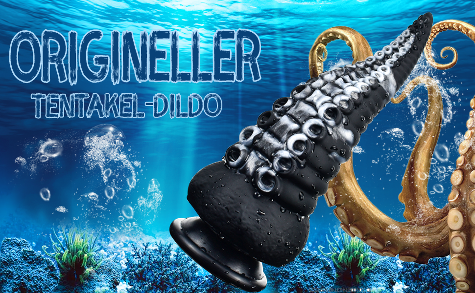 Analplug mit Saugnäpfen Realistischer Analdildo, Super Großes anus Buttplug SIlikon Farbmischung 6