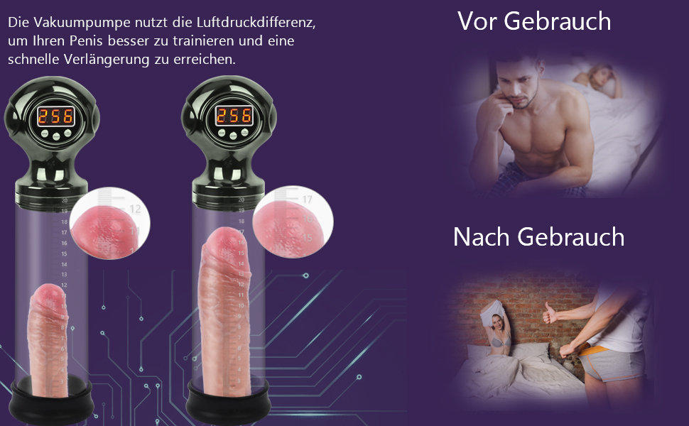 Elektrische Penispumpe-Automatische Starke Saugkraft Penispumpen für Erektion und Penisvergrößerung Vakuumpumpe 9 visndjcy 9660