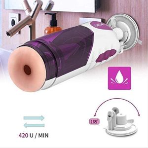 Elektrischer Sex Erotik Sexspielzeug für Männer, Teleskopische Elektrischer Masturbator Cup, Intelligente Heizung, 10 Frequenz 10 Geschwindigkeits, Sex Stimme, Saugnapf, Für Erwachsene Männer 8 wefi3850 14984
