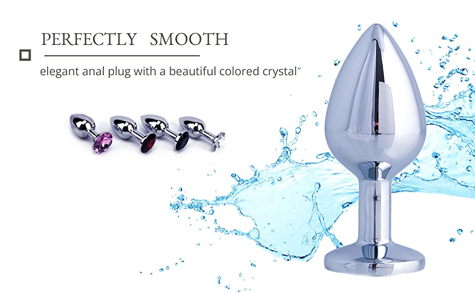 Super Jewel Plug Mit Diamant Butt Orgasme Sexspielzeug Für Männer Und Fraun Pluck Analspielzeug Frauen Metall Edelstahl Analplug 9