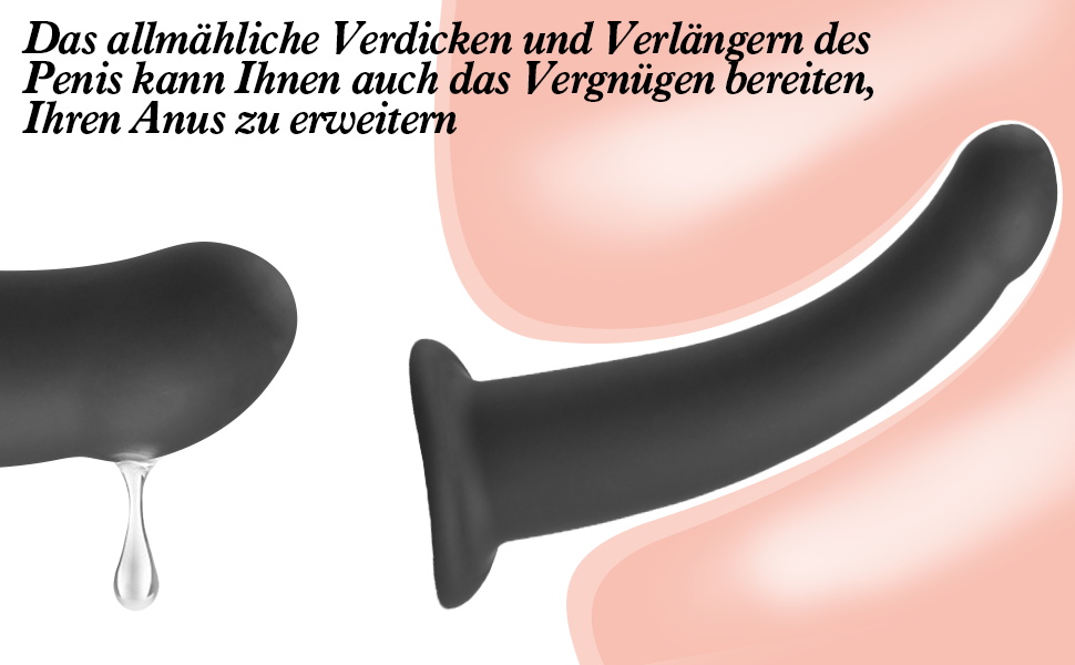 Realistischer Dildo, Silikon Prostata Massieren G-Punkt Stimulation Dildo Adult Anal Plug Masturbation 13 zs0pj2io 1767