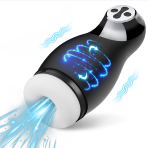 Automatischer männlicher Masturbatorbecher, Vakuum-Saugnapf mit 10 Vibrationen und 3 Saugnäpfen für Penismassagegerät