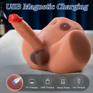 9.2LB Mag Male Torso Sex Doll Butt Sex Toy with 5.9inch Thrusting Di 3