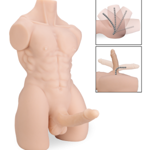Alessandro Muskulösen Männerkörper mit 16 cm Penis Anus-Öffnung 9 kg