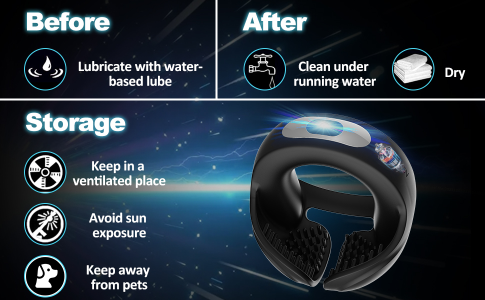 Vibrierende Penisring mit 2 Motor, Dehnbar Silikon Cockring mit 10 Vibrationmodis für Penis/Hoden Stimulation 9