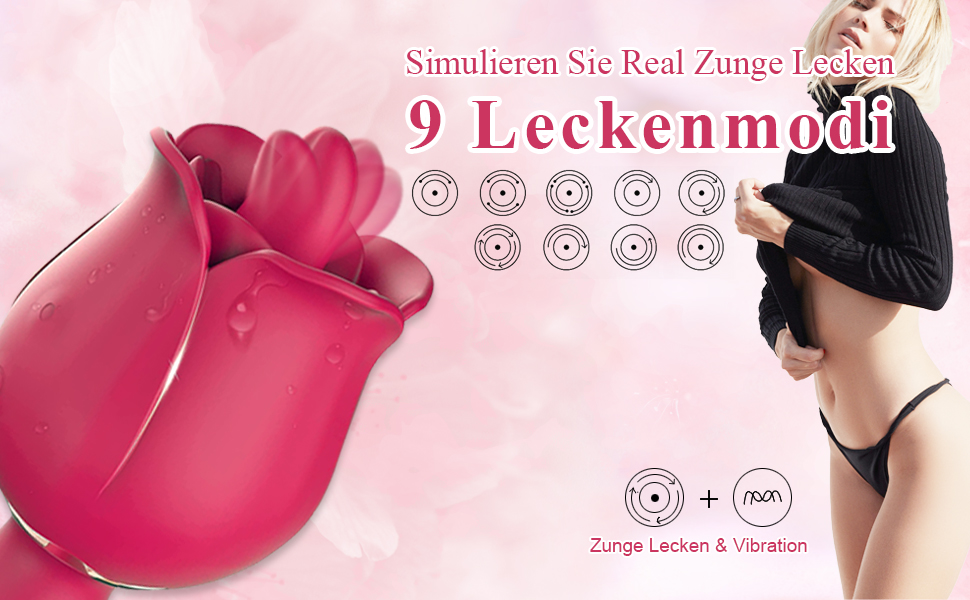 Mini Klein Vibrator Leise und Stark Klitoris Stimulator mit 9 Leckenmodi & 9 Vibration 9 bpo6vv8v 7379