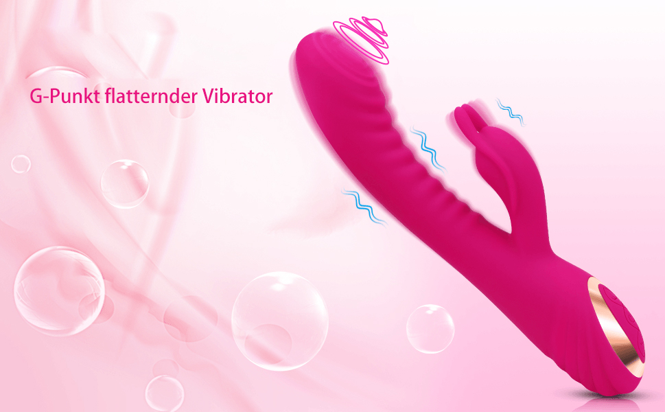G-punkt Klitoris vibratoren mit Einzigartiges flatternden und vibrierenden 2 in 1 Design 5 jr9mwobe 8407