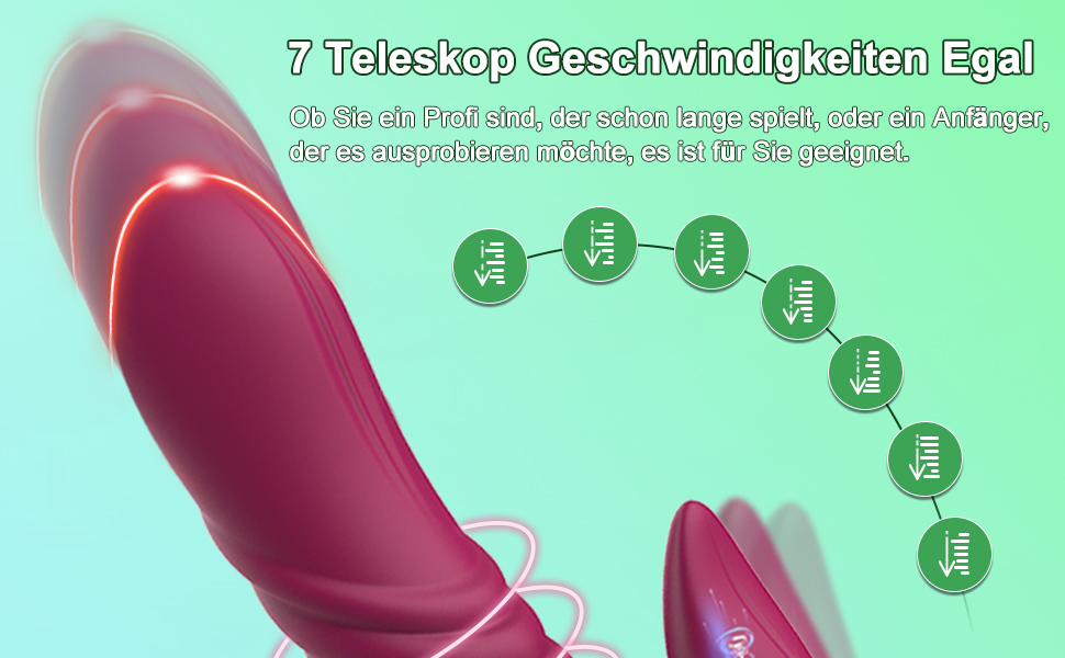 G-Punkt-Vibratoren, 7 Vibrationsmodi Und 7 Teleskopisch, Rabbit Vibratoren Mit Klitorisstimulation Für Sie 10 l1agcyfd 8072