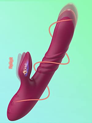 G-Punkt-Vibratoren, 7 Vibrationsmodi Und 7 Teleskopisch, Rabbit Vibratoren Mit Klitorisstimulation Für Sie 15 l1agcyfd 8086