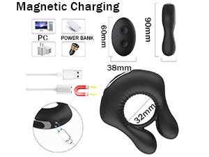 Mit Fernbedienung Penis Ring Vibrator,Mit 10 Modi Cockringe Vibratoren Vibrierender 11 l1tw6795 9987