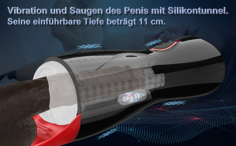 Masturbator für Männer, elektrischer Masturbator Cup mit 5 Oral Saugmodus & 10 Vibrationsmodi für Penis, automatischer Taschenmuschi Penisvibrator mit 3D Texturierte Enge Vaginal für man 12 ozd9hqbe 14622