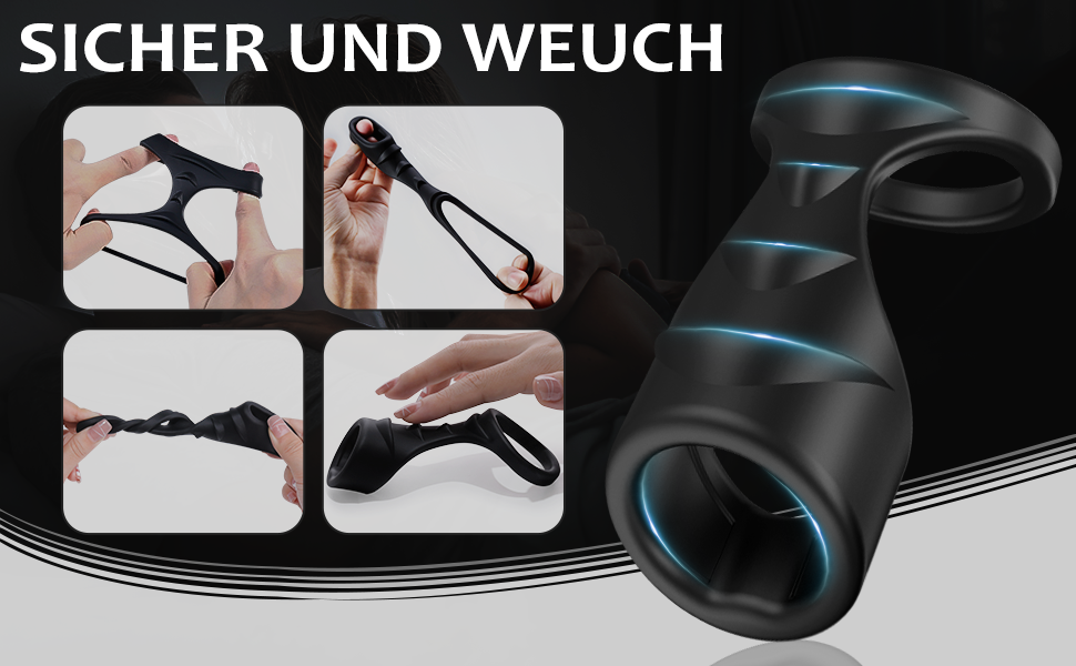 Silikon Cockring für Männer Penisring aus Medizinischem Silikon Cockring zur Potenzsteigerung 8 tc1vahd6 10019